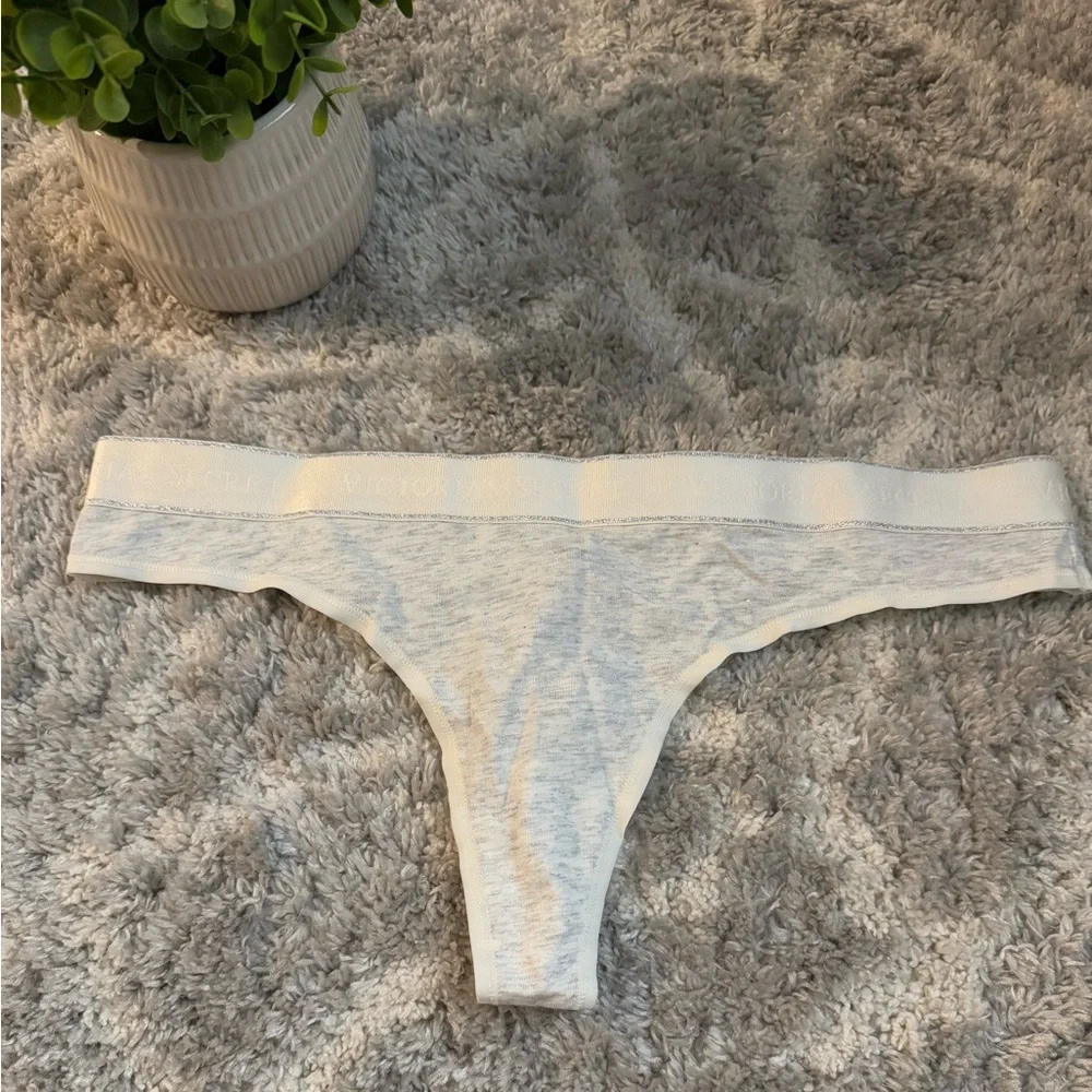 Victoria’s Secret Sparkly Logo Thong 2pc Bundle - Picture 2 of 7